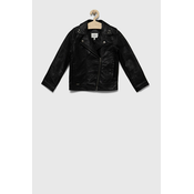 Otroška jakna Pepe Jeans črna barva