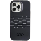 Maska Audi IML MagSafe tvrdi omot iPhone 13 Pro 6,1 crni (AU-IMLMIP13P-A6/D3-BK)