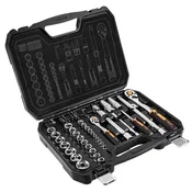 Set nasadnih kljuceva, 73 dela, 1/2, 1/4, CrV – NEO TOOLS
