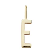Pozlačeni srebrni obesek Design Letters