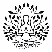 WALLXPERT Zidna dekoracija Yoga