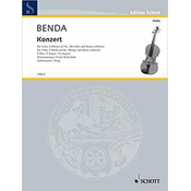 BENDA:KONZERT F-DUR VIOLA AND PIANO
