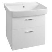 ZOJA Vanity enota s predali 50x50x37 cm, bela - Bela - 50x50x37 cm - Aqualine - ZOJA - 24 - MDF/laminat - 500 - 500 - 370 - 14