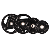 Set gumiranih ploščatih uteži Paracot 2 x 1,25 - 10 kg