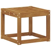 Vidaxl Stolček klop Naravna 43 x 43 x 37 cm Masiven les akacije