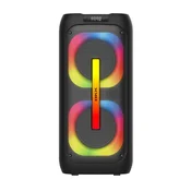 BKK Bluetooth zvucnik K6507C, 25W, 2 mikrofon ulaza, Crni