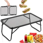 shumee Zložljiva kamping miza, raztegljiva vrtna miza, 50x30x21 cm