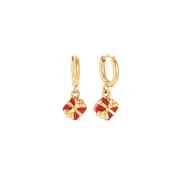 Cala Rose Uhani RUBY BOW zlata