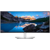 DELL UltraSharp U3824DW computer monitor 95.2 cm (37.5) 3840 x 1600 pixels Wide Quad HD+ LCD Black, Silver