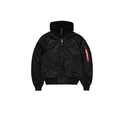 ALPHA INDUSTRIES Prehodna jakna MA-1 D-Tec Se črna