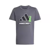 Adidas Majica za decake J Mc Tr Tee KD6874, Kratki rukav, Siva