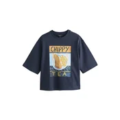 Next Majica Chippy Tea Frankie Thorpe  mornarska / nebeško modra / rumena / črna