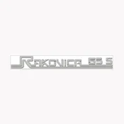 CAR 888 ACCESSORIES Nalepnica Rakovica 65 siva