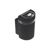 Spoljašnje zidno svetlo KORTEK 1xGU10/30W/230V IP54 crno