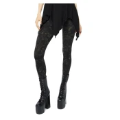 Ženske hlače (pajkice) KILLSTAR - Eden Storm - Black/Green - KSRA012885