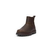 Timberland unisex za otroke. TB0A28PY9311 Courma Otroški usnjeni čevlji Chelsea Brown (37), Rjava, Ravna stran, Priložnostno,