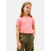Tommy Hilfiger Majica KS0KS00661 Svetlo rožnata Regular Fit