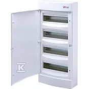 ETI Nadometna razdelilna omarica 48 modulov IP40 bela vrata ECT48PO-s