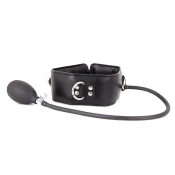 SuperLove Fetish Master Inflatable Collar Black