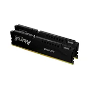 Memorija DDR5 16GB (2x8) 5600MHz Kingston Fury Beast KF556C40BBK2-16