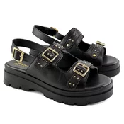 Mona shoes Ženske sandale, Crne