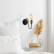 Opviq Zidna lampa E27 Socket, Crno-Bronzana