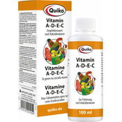 Quiko Vitamin A-D-E-C za hišne ptice - 100 ml