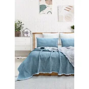 Lessentiel Maison Komplet posteljine Alda, 240x260 cm, Plavi