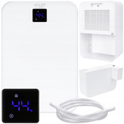 90W razvlaževalec in čistilec zraka LCD absorber vlage 1L bel