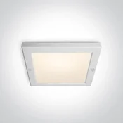 STROPNA SVETILKA LED/18W/3000K/1400lm/240V 220×220mm IP40 BELA DM62018AF/W/W
