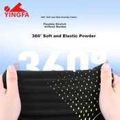 Yingfa Muški kupaci kostim, Crno-žuti