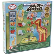 slomart Magnetni set Malblo Mini, Živali iz džungle, 1 kos