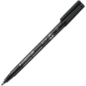 MARKER permanentni 0,6MM RECIKLIRANI LUMOCOLOR STAEDTLER 318-9 ČRNI