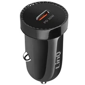 LINQ USB C 30 W Super Fast Charger Avto polnilec, LinQ - ČRN, (20826635)