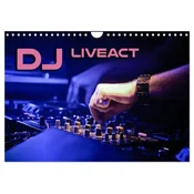 DJ Liveact (Wandkalender 2026 DIN A4 quer), CALVENDO Monatskalender