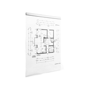 Durable letvica DURAFIX 297mm, srebrna (5 kos)