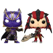 FUNKO Pop Games Marvel VS Capcom 2-pack - Black Panther VS Monster Hunter