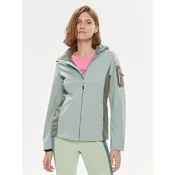 CMP Vodootporna jakna 39A5016 Zelena Regular Fit