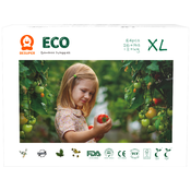BeSuper ECO Bamboo Pelene XL (12-17 kg) 84 kom