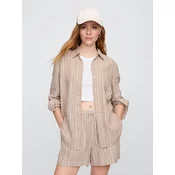 Gap Srajca 885287-13 Bež Regular Fit