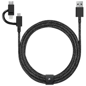 Native Union Belt Universal Cable (USB-C – Lighting/USB-C) 1.8m, cosmos (BELT-CCL-COS-NP)