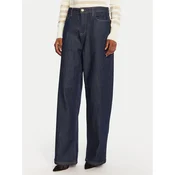 LOLA CASADEMUNT Jeans hlače MF2514007 Mornarsko modra Wide Leg