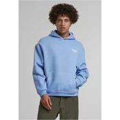 Mens sweatshirt Up And Beyond Fluffy Hoody light blue