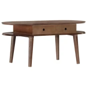 Stolic za kavu 100 x 50 x 46 cm od masivnog bagremovog drva