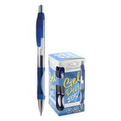 Gel pisalo Junior 205A plastično 0,5 mm, modro, prozorno ohišje