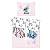 Lesnina POSTELJNINA Disney Stitch 140/200 cm renforcé večbarvno