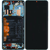 LCD zaslon za Huawei P30 Pro - plava - OEM - AAA kvaliteta