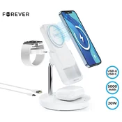 FOREVER MACS-100 5v1 magnetna brezžična polnilna postaja, powerbank