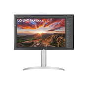 LG 27UP85NP-W – 4K-UHD, IPS, USB-C AMD FreeSync, HDR 400