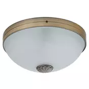 STROPNA SVETILKA ORHIDEJA E27 2X MAX 60/BRONZ/IP20 RA8558